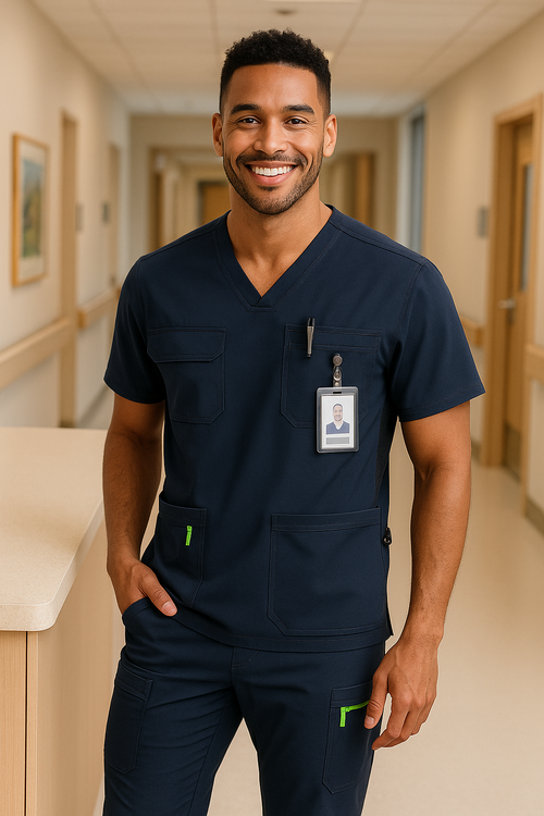 Pulse™ Tech Top for Men – Deep Navy